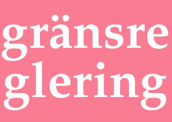 Synonym gränsreglering