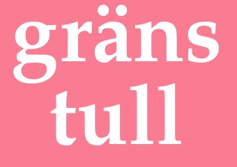 Synonym gränstull