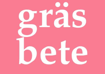 Synonym gräsbete