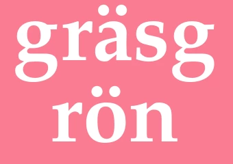 Synonym gräsgrön