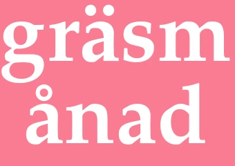 Synonym gräsmånad