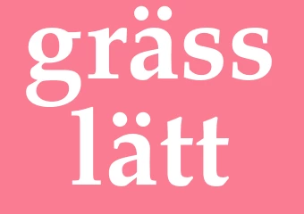 Synonym grässlätt