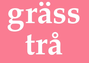 Synonym grässtrå