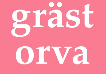 Synonym grästorva