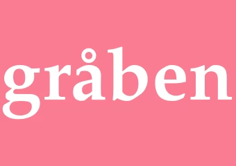 Synonym gråben