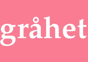 Synonym gråhet