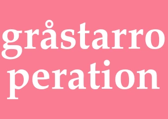 Synonym gråstarroperation