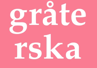 Synonym gråterska
