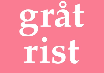 Synonym gråtrist