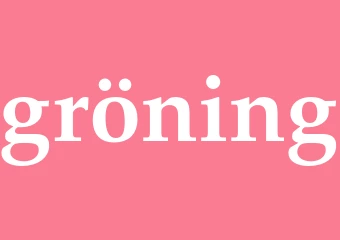 Synonym gröning