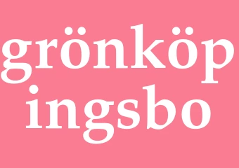 Synonym grönköpingsbo
