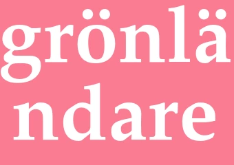 Synonym grönländare