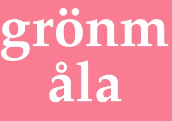 Synonym grönmåla