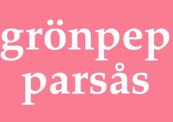 Synonym grönpepparsås
