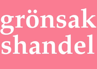 Synonym grönsakshandel