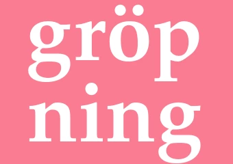 Synonym gröpning