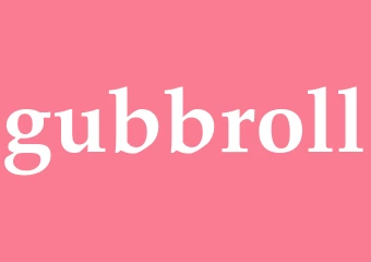 Synonym gubbroll