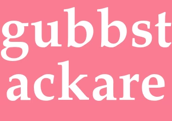 Synonym gubbstackare