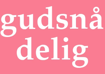 Synonym gudsnådelig