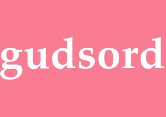 Synonym gudsord