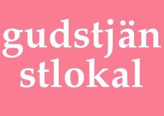 Synonym gudstjänstlokal