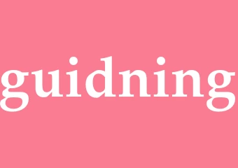 Synonym guidning
