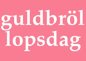 Synonym guldbröllopsdag