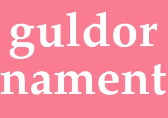 Synonym guldornament