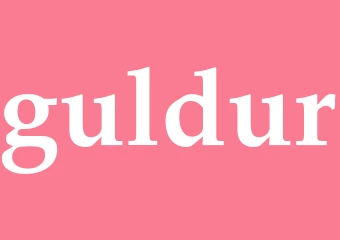 Synonym guldur