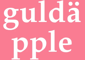 Synonym guldäpple