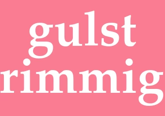 Synonym gulstrimmig