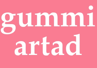 Synonym gummiartad