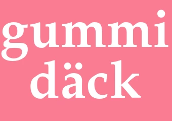 Synonym gummidäck