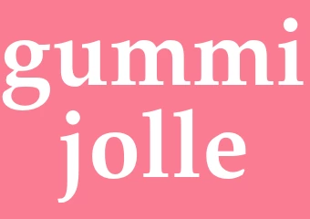 Synonym gummijolle