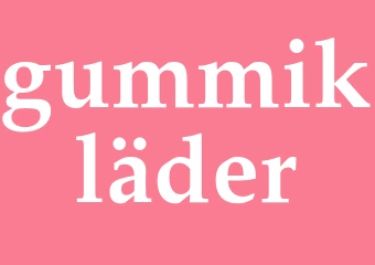 Synonym gummikläder