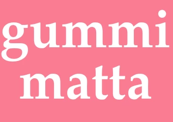 Synonym gummimatta