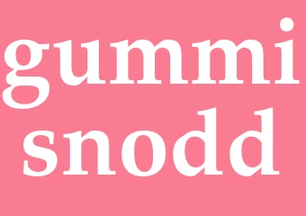 Synonym gummisnodd