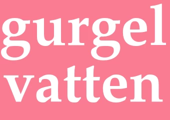 Synonym gurgelvatten
