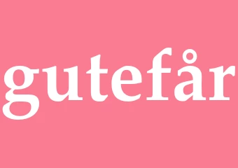 Synonym gutefår