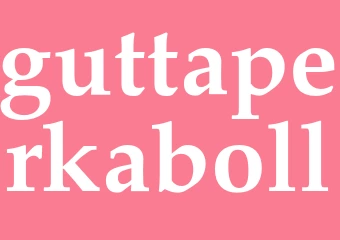 Synonym guttaperkaboll