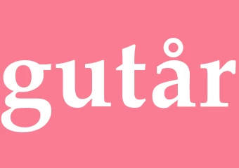 Synonym gutår