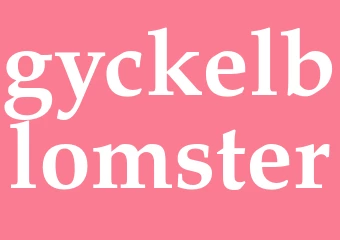 Synonym gyckelblomster
