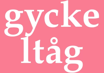 Synonym gyckeltåg