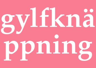 Synonym gylfknäppning