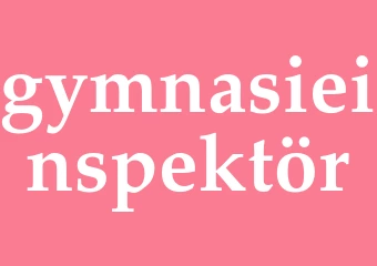 Synonym gymnasieinspektör