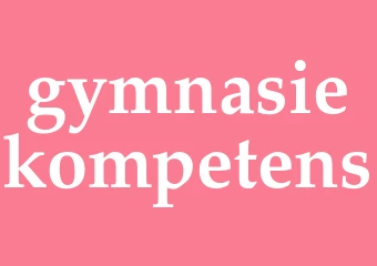 Synonym gymnasiekompetens