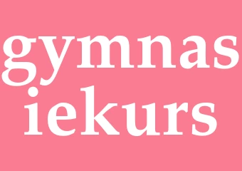 Synonym gymnasiekurs