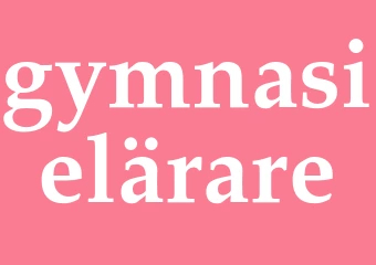 Synonym gymnasielärare