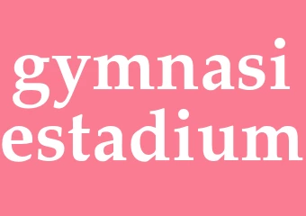 Synonym gymnasiestadium