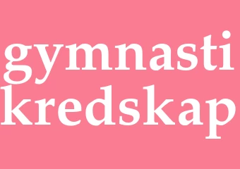 Synonym gymnastikredskap